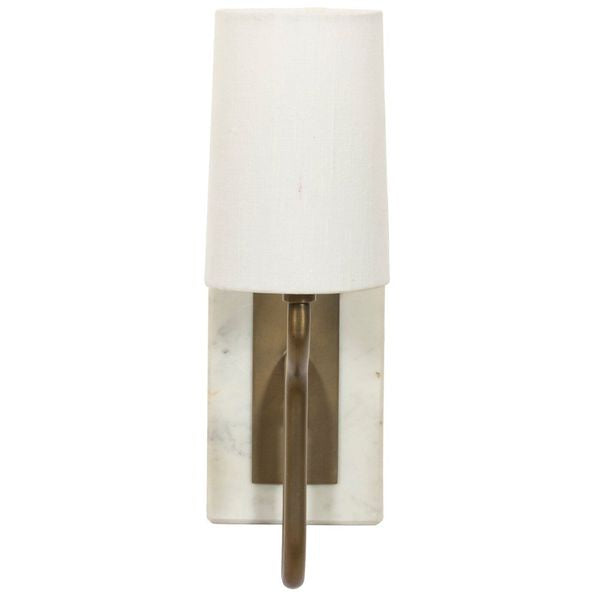 Calla Bookshelf Lampe, Blanc Marbre