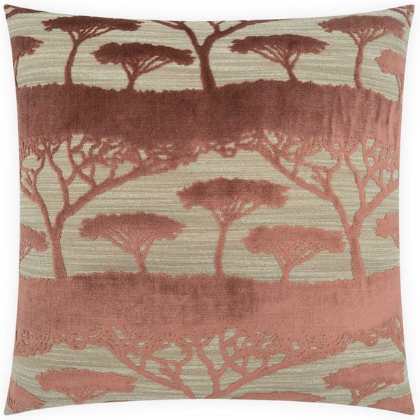 Raintree Coussin, Rose, Lot de 2