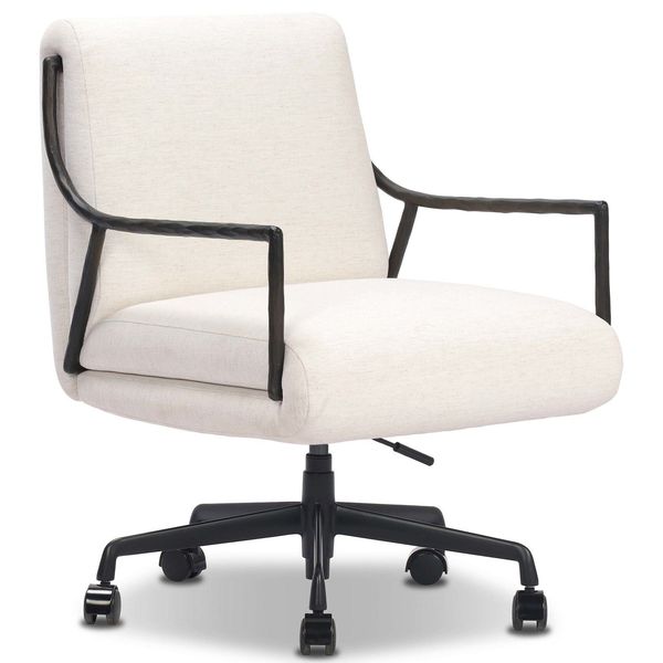 Cassidy Bureau Chaise, Blanc Neige Nomade