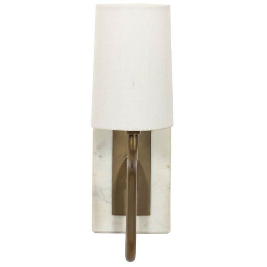 Calla Bookshelf Lampe, Blanc Marbre