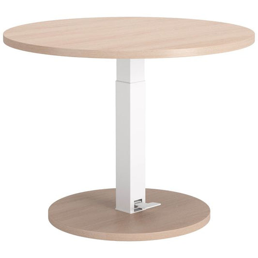 Hawley Adjustable Table a manger, Naturel