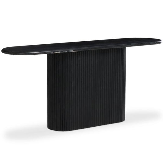 Table Oranda console, Noir