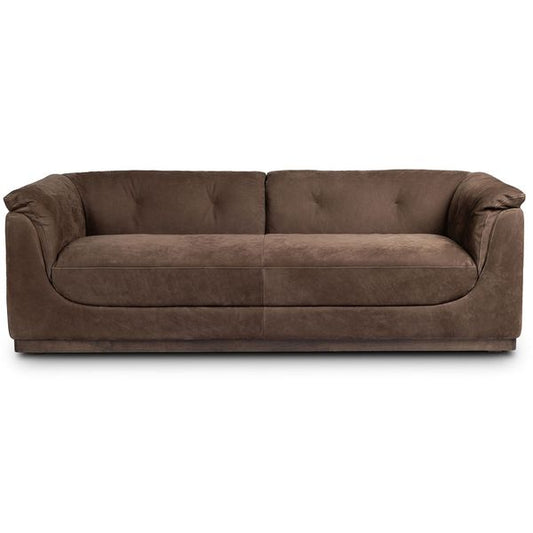 Santino Cuir Canape, Nubuck Cigar
