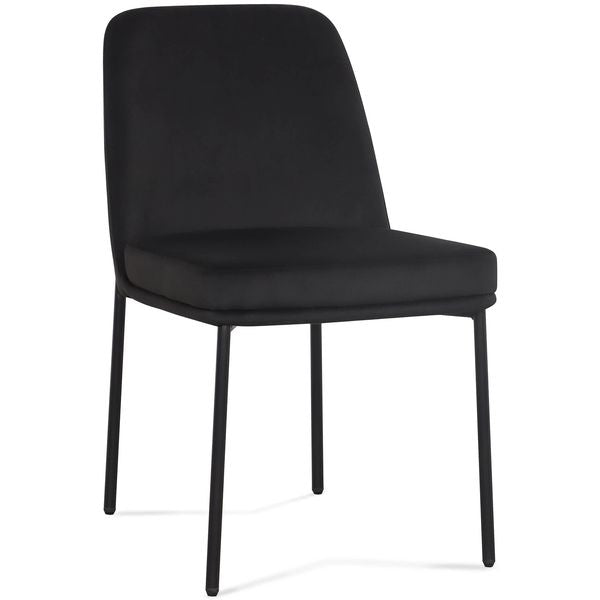 Sydney Dining Chaise, Noir, Lot de 2