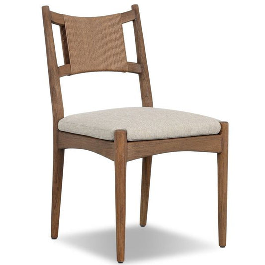 Haddon Outdoor Dining Chaise, Ellor Beige, Lot de 2